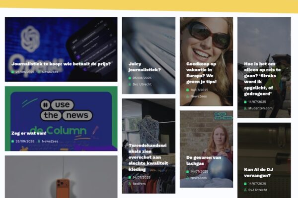 Vandaag opent NewZroom! Dit online open podium voor jongerenjournalistiek is een initiatief van stichting #UseTheNews, samen met studenten en andere jonge makers van verschillende opleidingen en (journalistieke) jongerenorganisaties.



NewZroom bundelt de stem van...