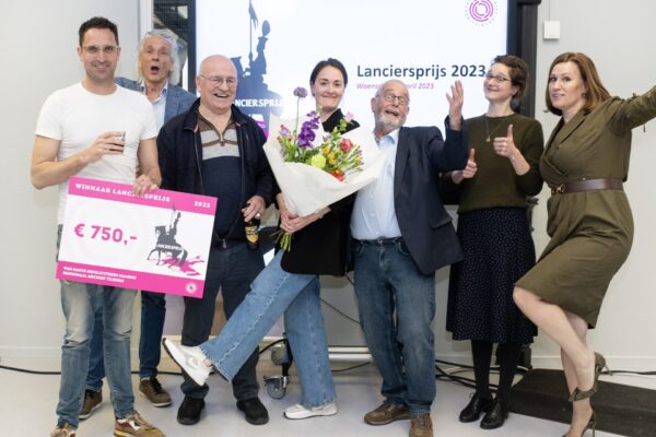 Lanciersprijs jury en genomineerden LR - Maria van der Heyden