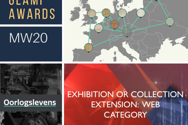 Social card Oorlogslevens GLAMi Award 2020