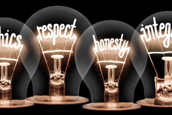 Photo,Of,Light,Bulbs,With,Shining,Fibres,In,Ethics,,Respect,