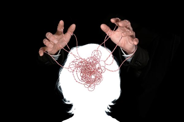 Obeying,Master,Hand,Pulling,The,Strings,In,The,Silhouette,Of