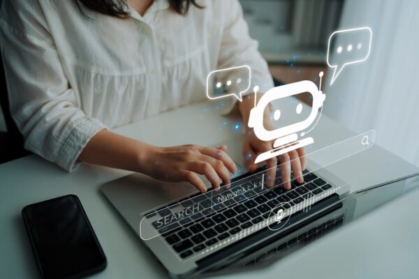 Ai,Assistant,With,Voice,Chat,Interface,,Combining,Smart,Chatbot,,Voice
