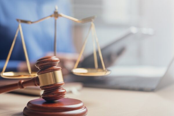 Wooden,Gavel,And,Scales,Of,Justice,Symbolizing,Law,,Fairness,,And