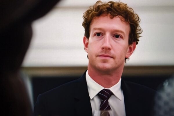 Mark,Zuckerberg,In,A,Suit,,Possibly,Attending,A,Meeting,Or